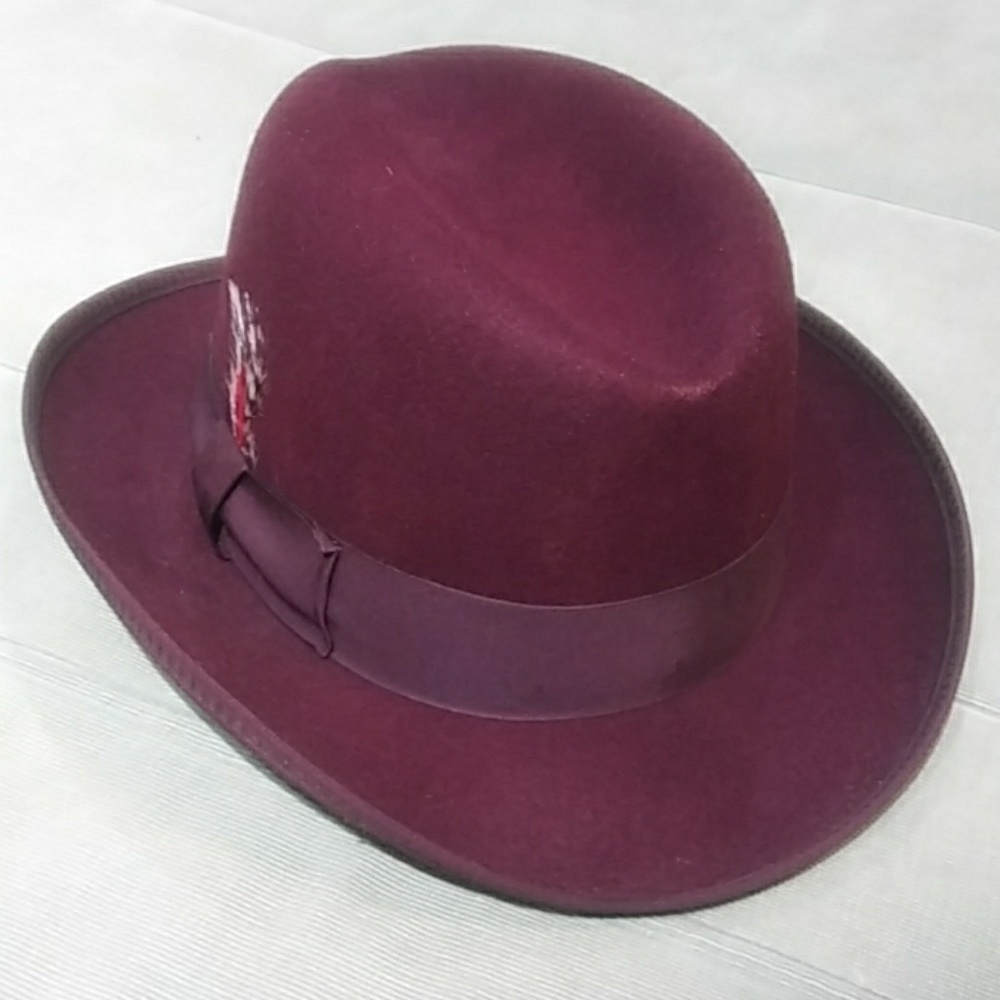 Golden Gate Hat Company Burgundy dress hat